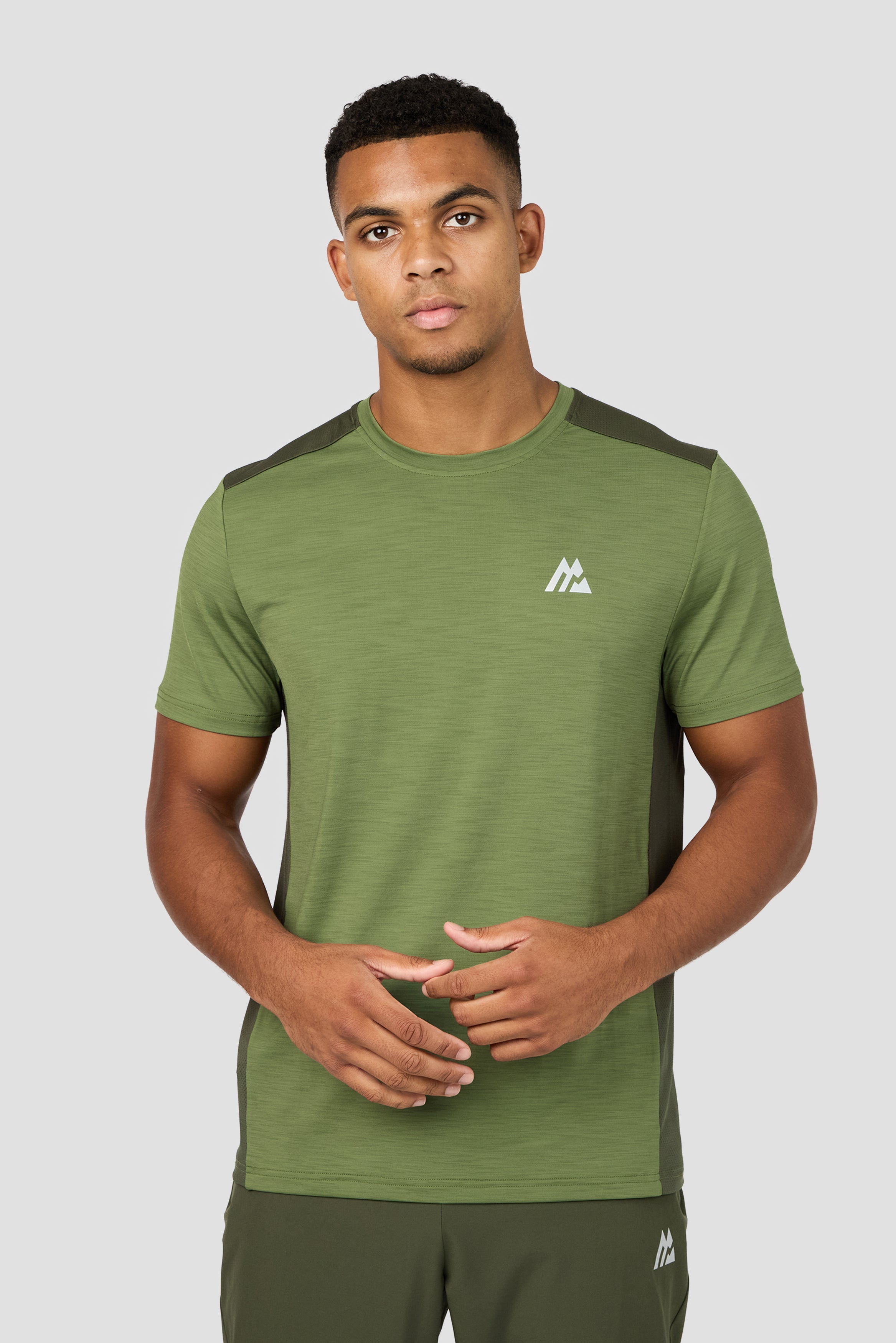 Montirex Fuse T-Shirt – Green, Brown