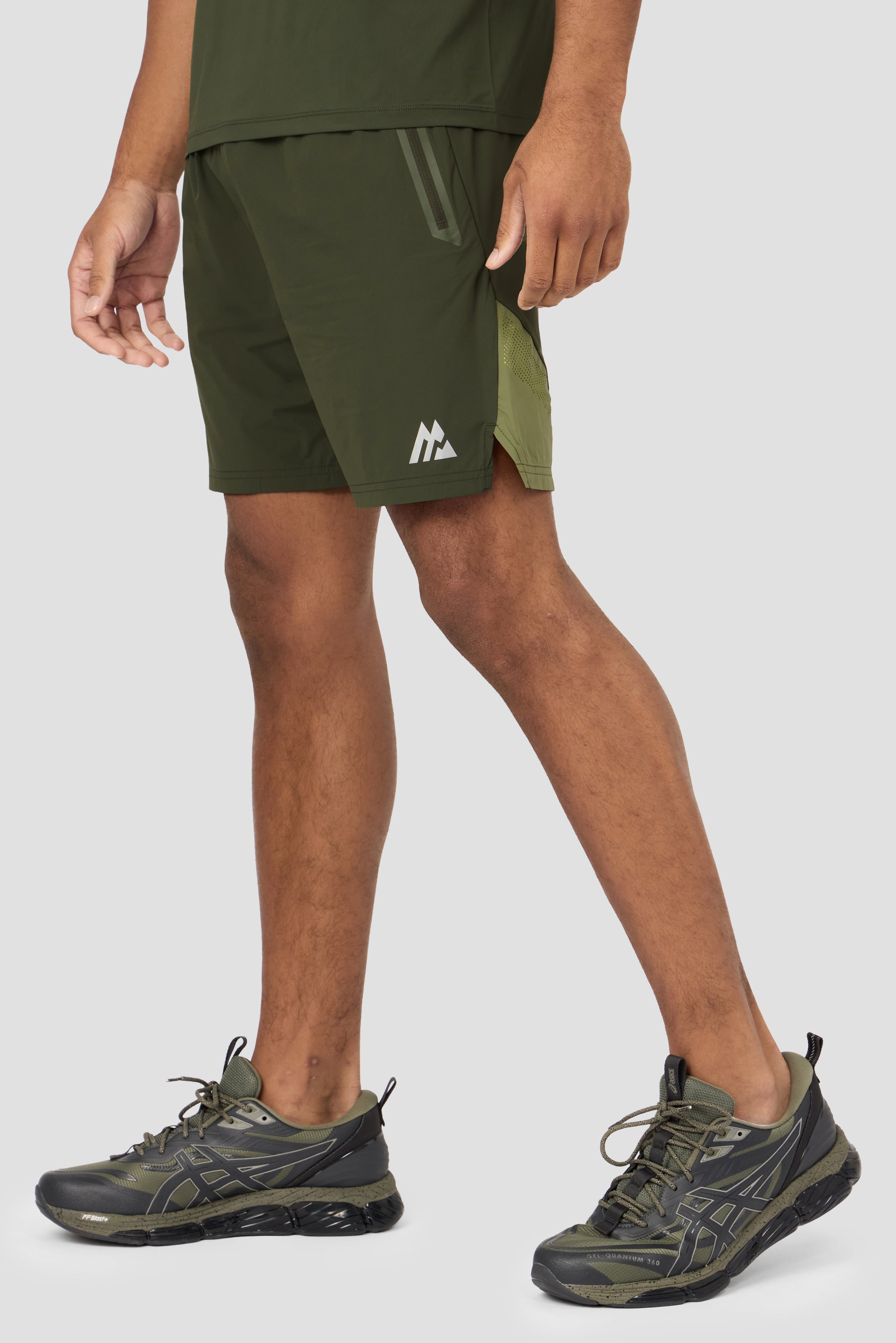 Montirex Endurance Short - Green, Orange, Yellow