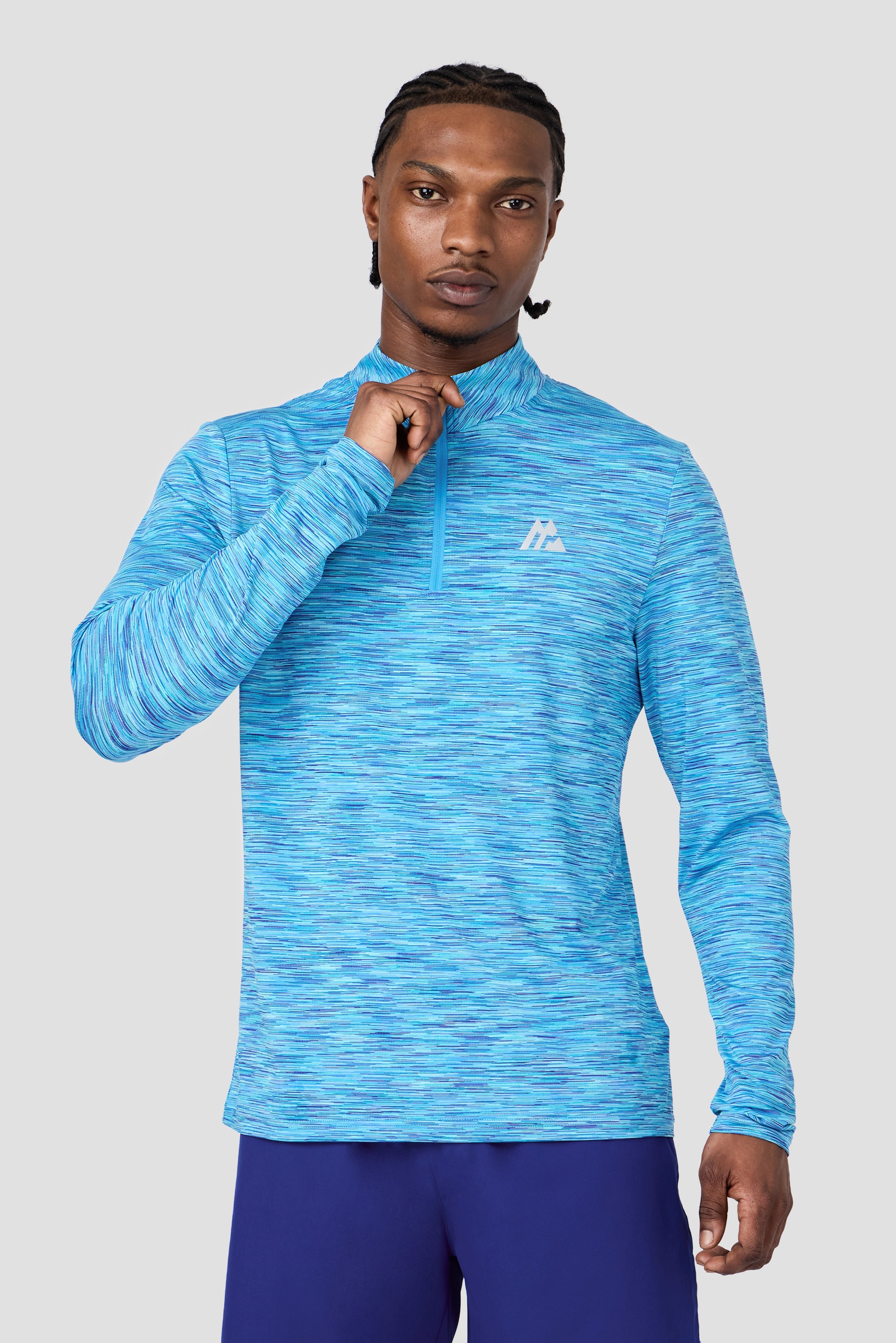Montirex Trail 1/4 Zip Blue