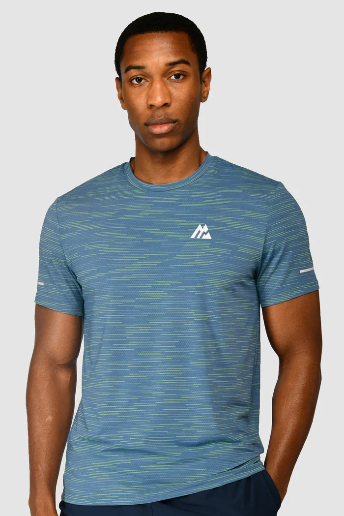 MONTIREX FLY 2.0 T SHIRT - STEEL BLUE/OG NEON/MOONSTONE