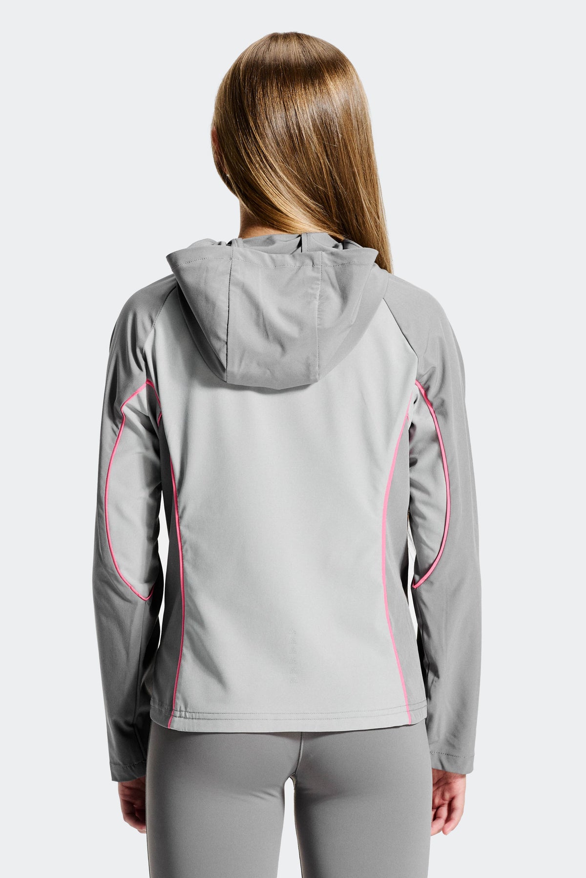 Montirex Girls' Lumina Jacket - Winter Sky Basalt Powder Pink