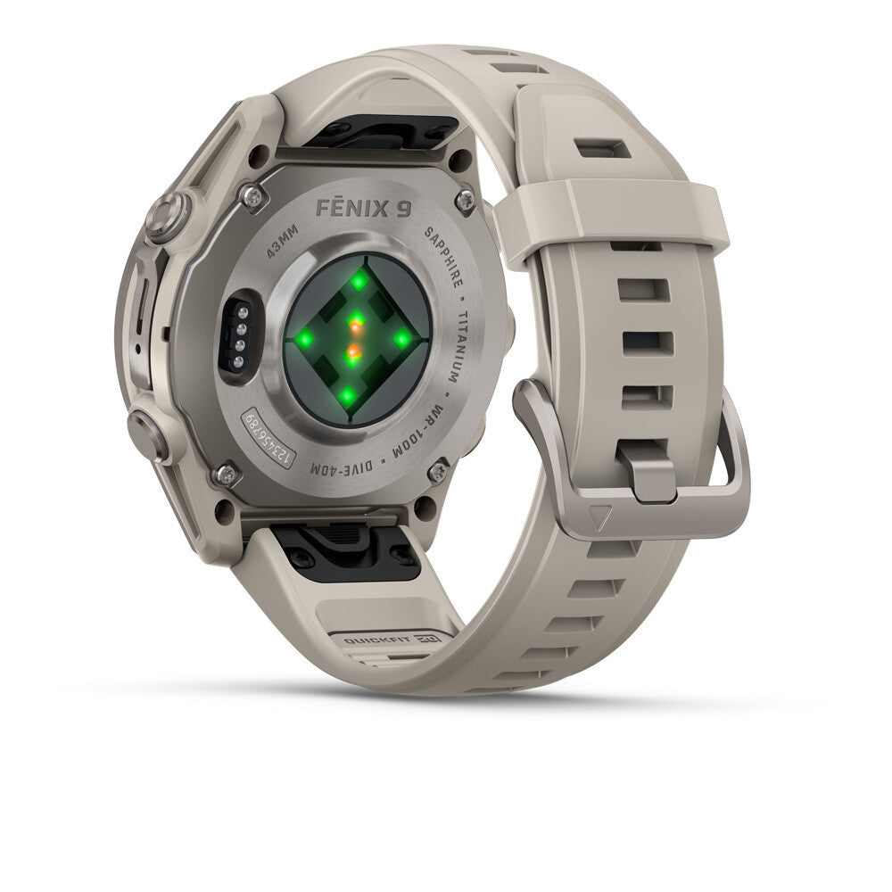 Garmin Fenix 9 Amoled Sapphire (43mm) GPS Watch - Titanium