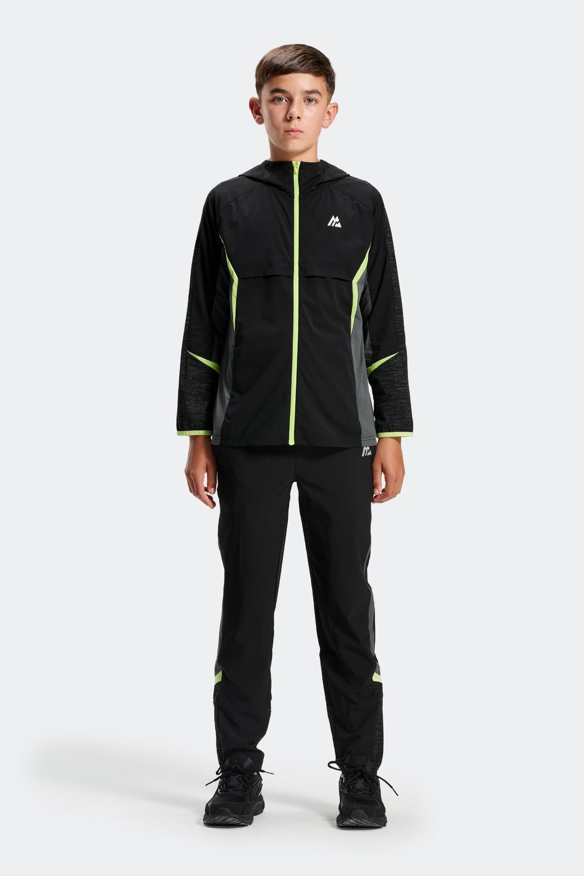 Montirex Junior MTX Run Apollo Pant - Black Asphalt Apple Crush