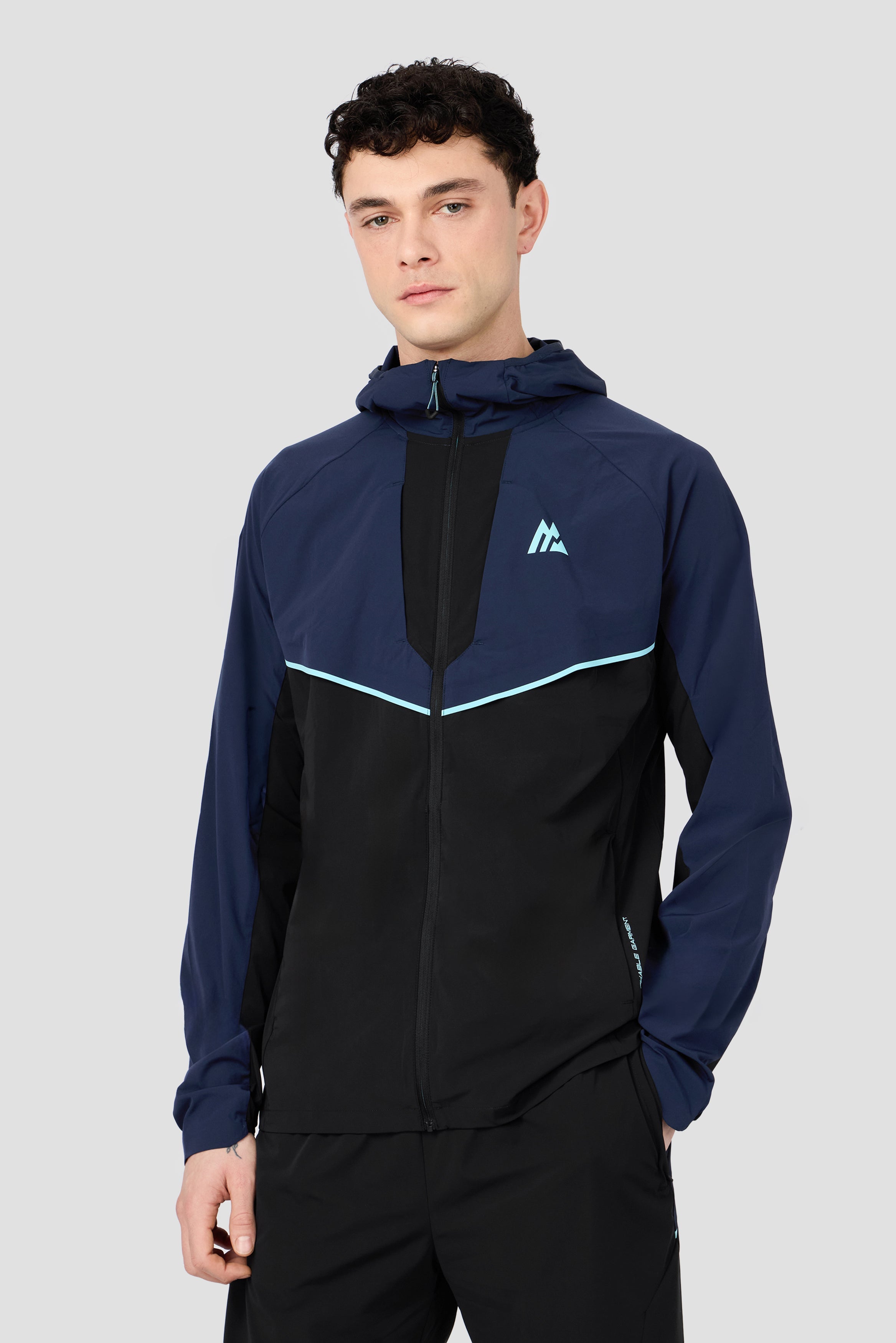 Montirex MTX Trail Traction Windbreaker Black, Blue