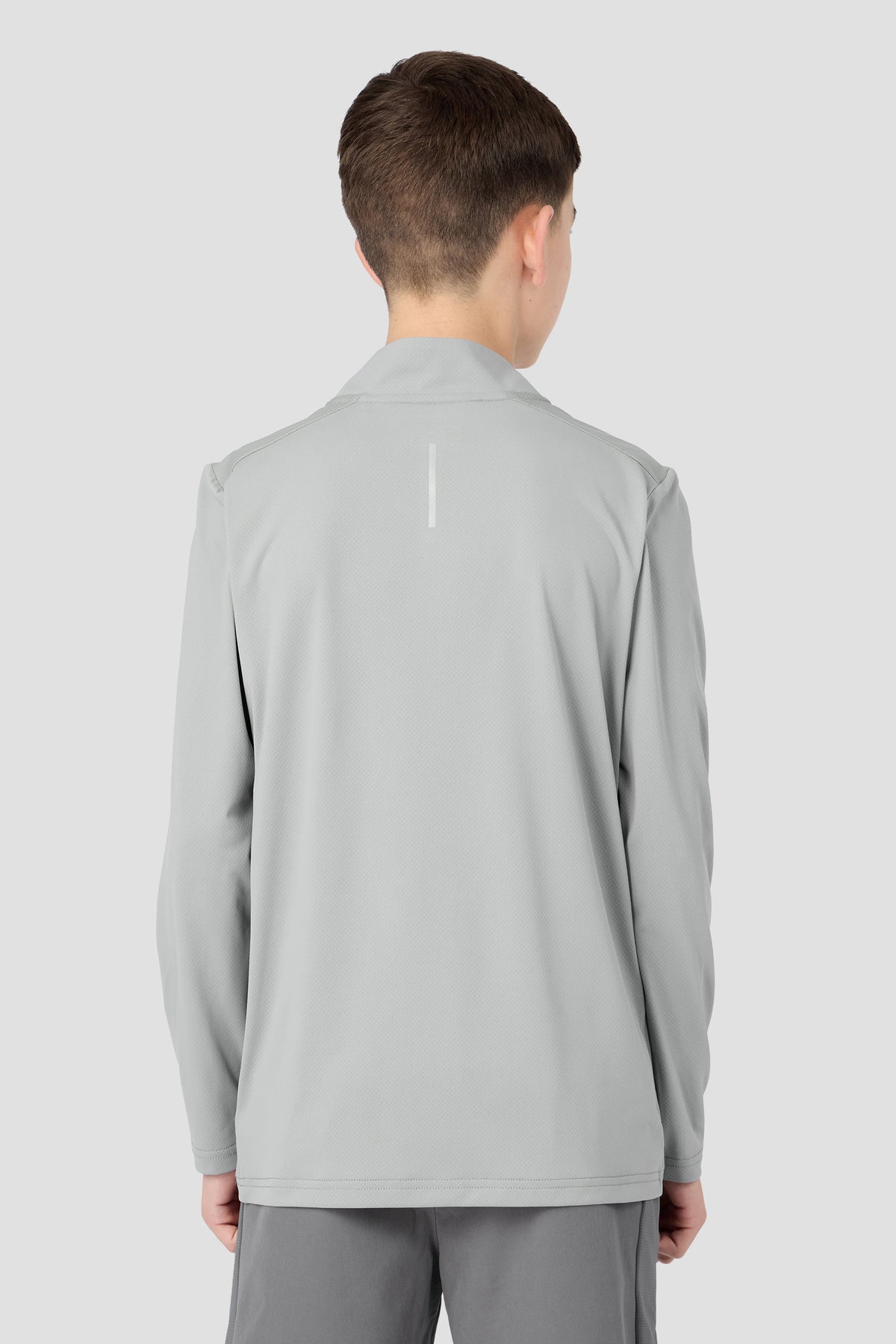 Montirex Junior Delta 1/4 Zip - Platinum Grey