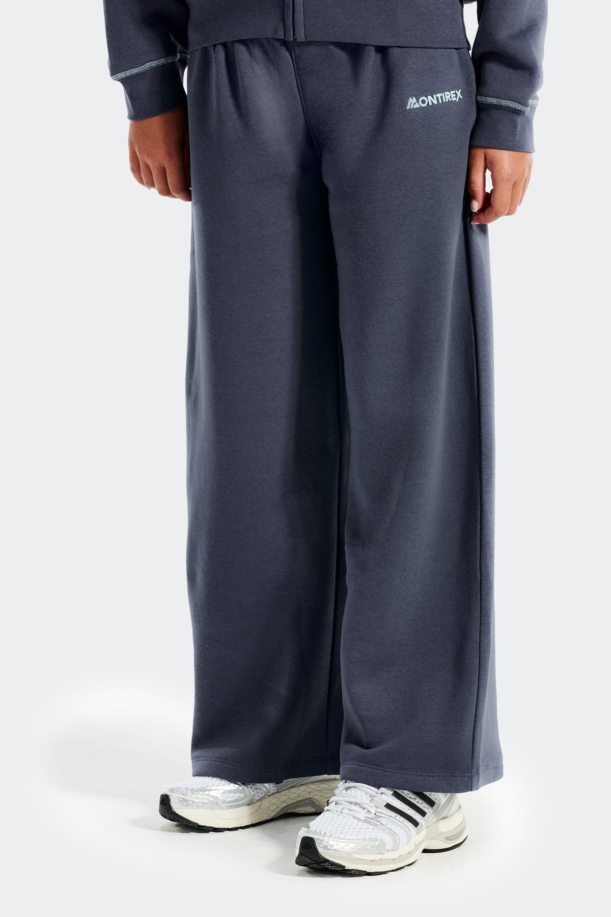 Montirex Girls' Highlight Wide Leg Jogger - Moonlight Blue
