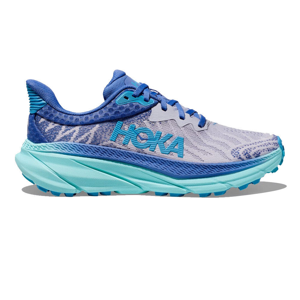 HOKA Challenger 7 Women's Trail Running Shoes - Ether/Cosmos