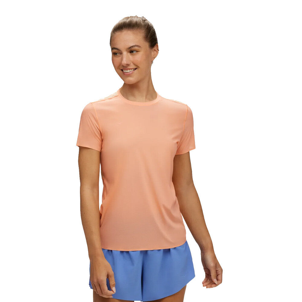 HOKA Airolite Women's Running T-Shirt - Papaya