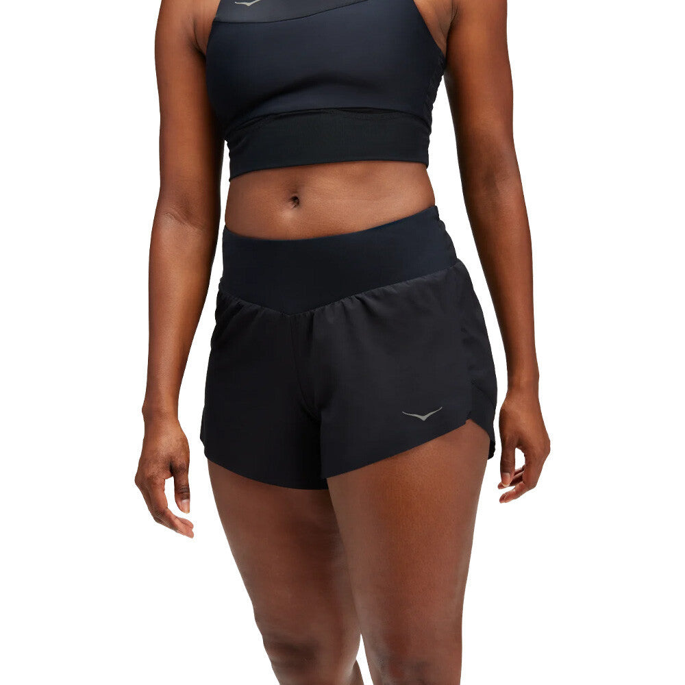 HOKA Glide 4 Inch Women's Running Shorts - Black