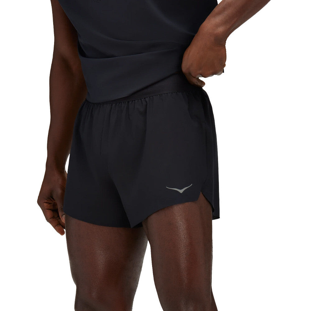 HOKA Men's Race Day Split Running Shorts - Black