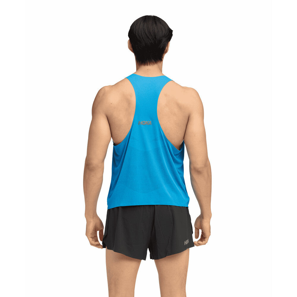 HOKA Race Day Men's Running Vest - Hoka Blue