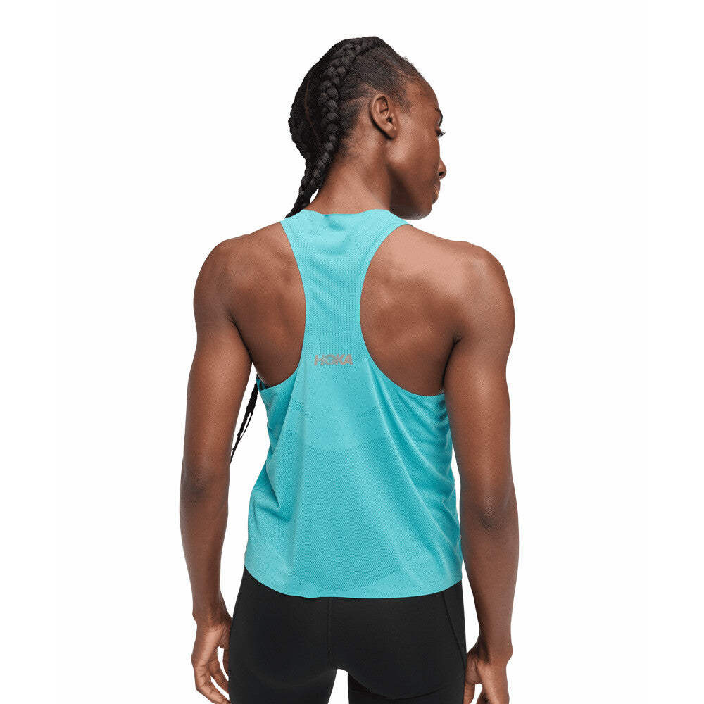 HOKA Race Day Women's Tank Top - Cielo Blue