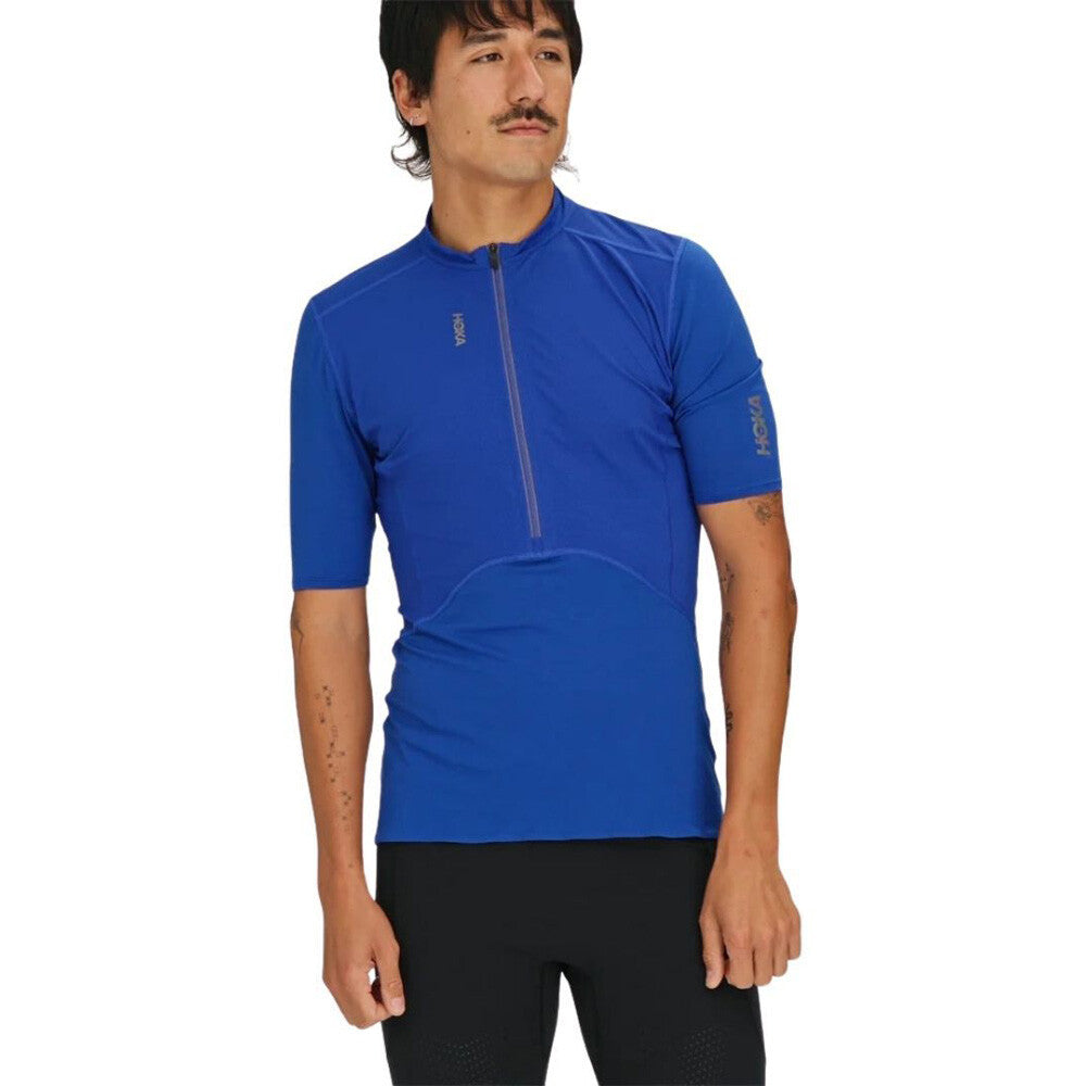 HOKA Skybreeze Half Zip Men's T-Shirt - Ultramarine