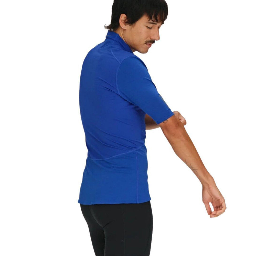 HOKA Skybreeze Half Zip Men's T-Shirt - Ultramarine