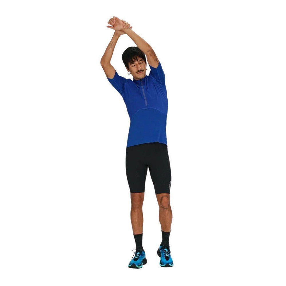HOKA Skybreeze Half Zip Men's T-Shirt - Ultramarine