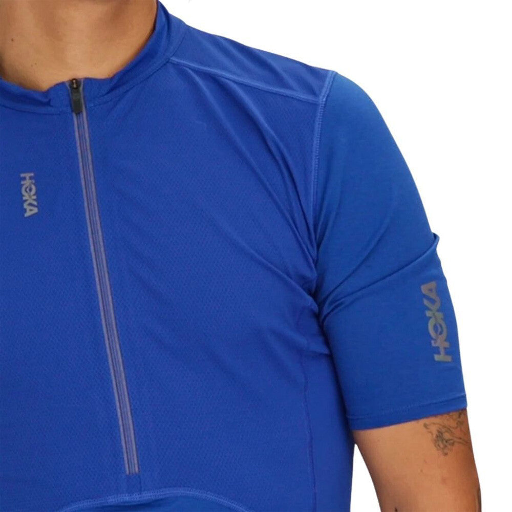 HOKA Skybreeze Half Zip Men's T-Shirt - Ultramarine
