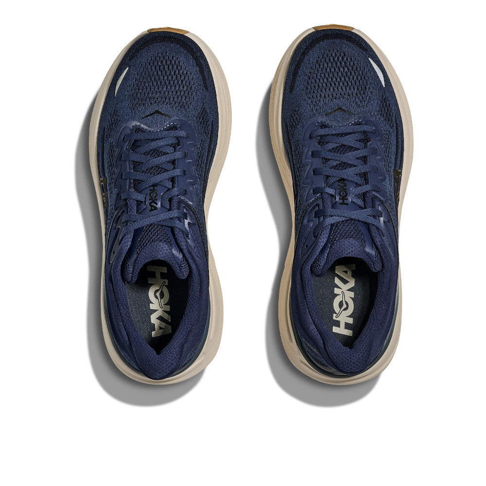 HOKA Bondi 9 Men's Running Shoes (2E Width) - Navy