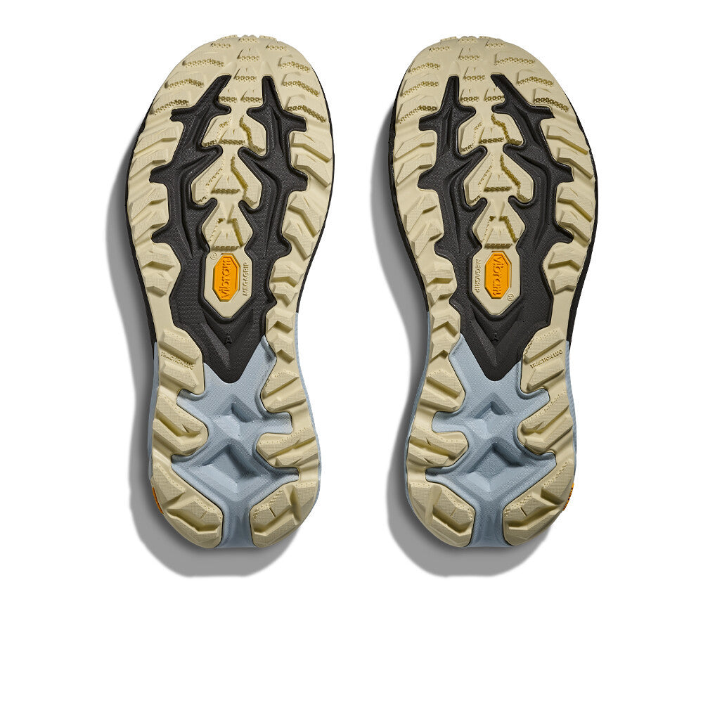 HOKA Mafate 5 Men's Trail Running Shoes - Mineral Blue/Washed Blue