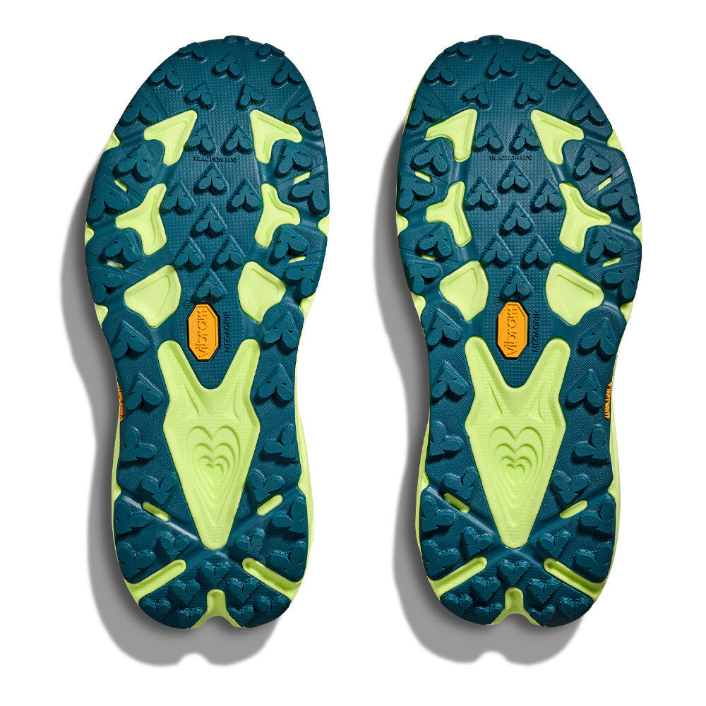HOKA Speedgoat 7 Women's Trail Running Shoes - Persimmon/Neon Yuzu