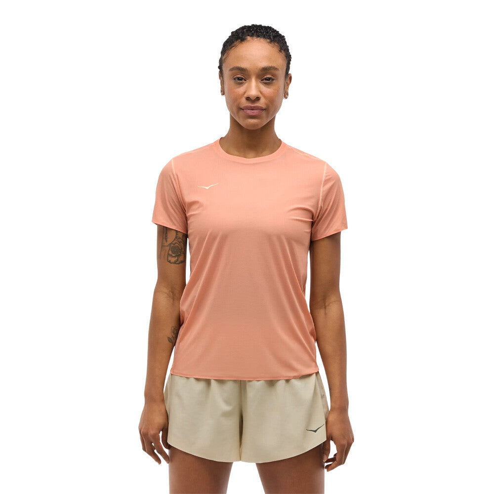HOKA Airolite Women's Running T-Shirt - Dry Clay