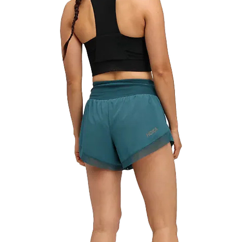 HOKA Glide 4 Inch Women's Running Shorts - Blue Twilight