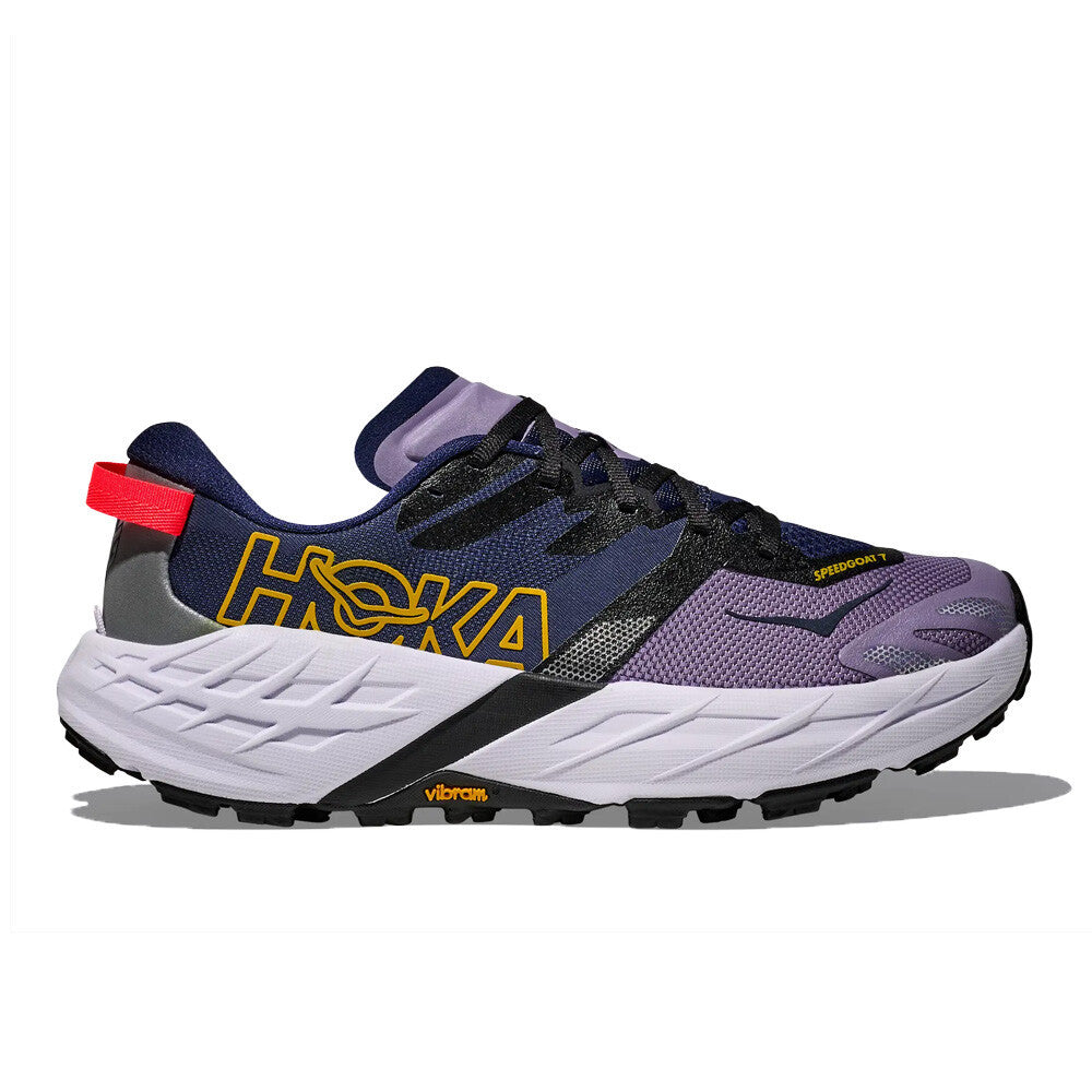 HOKA Speedgoat 7 Women's Trail Running Shoes - Berry Jam/Starlight Glow