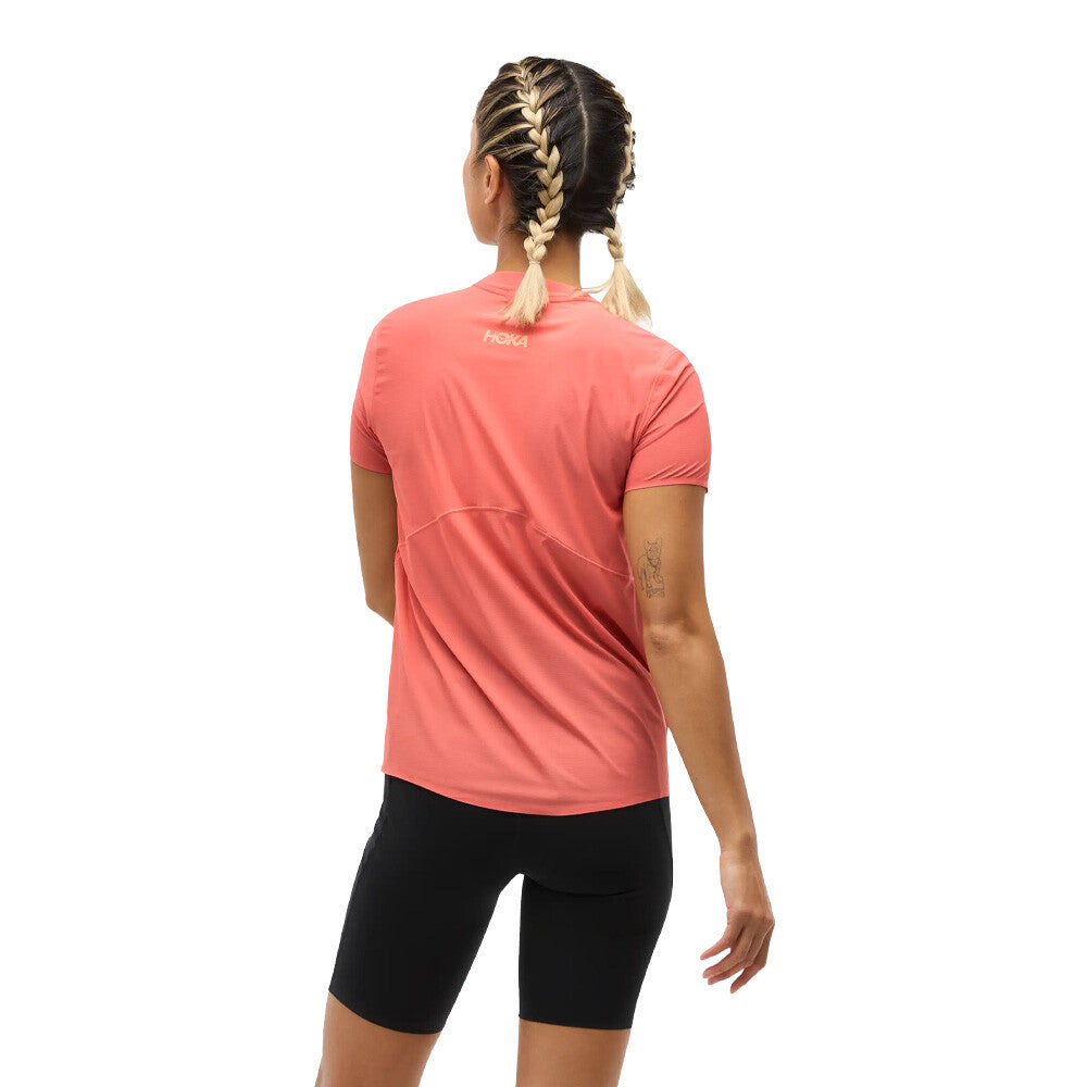 HOKA Airolite Women's Running T-Shirt - Grapefruit