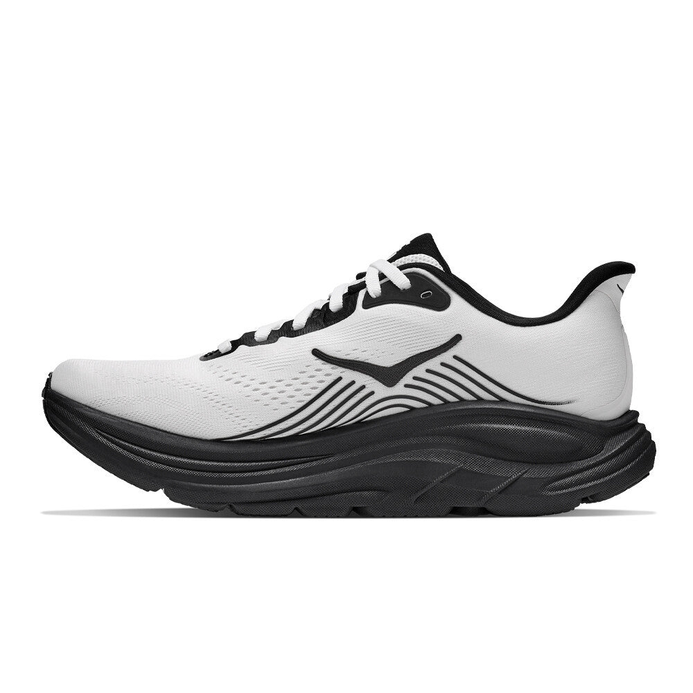 HOKA Clifton 11 Men's Running Shoes - White/Black