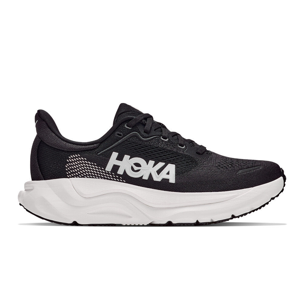 HOKA Arahi 9 Men's Running Shoes - Black/White