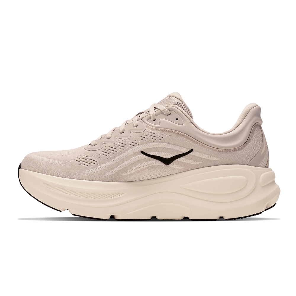 HOKA Bondi 9 Men's Running Shoes - River Rock Grey/Albaster