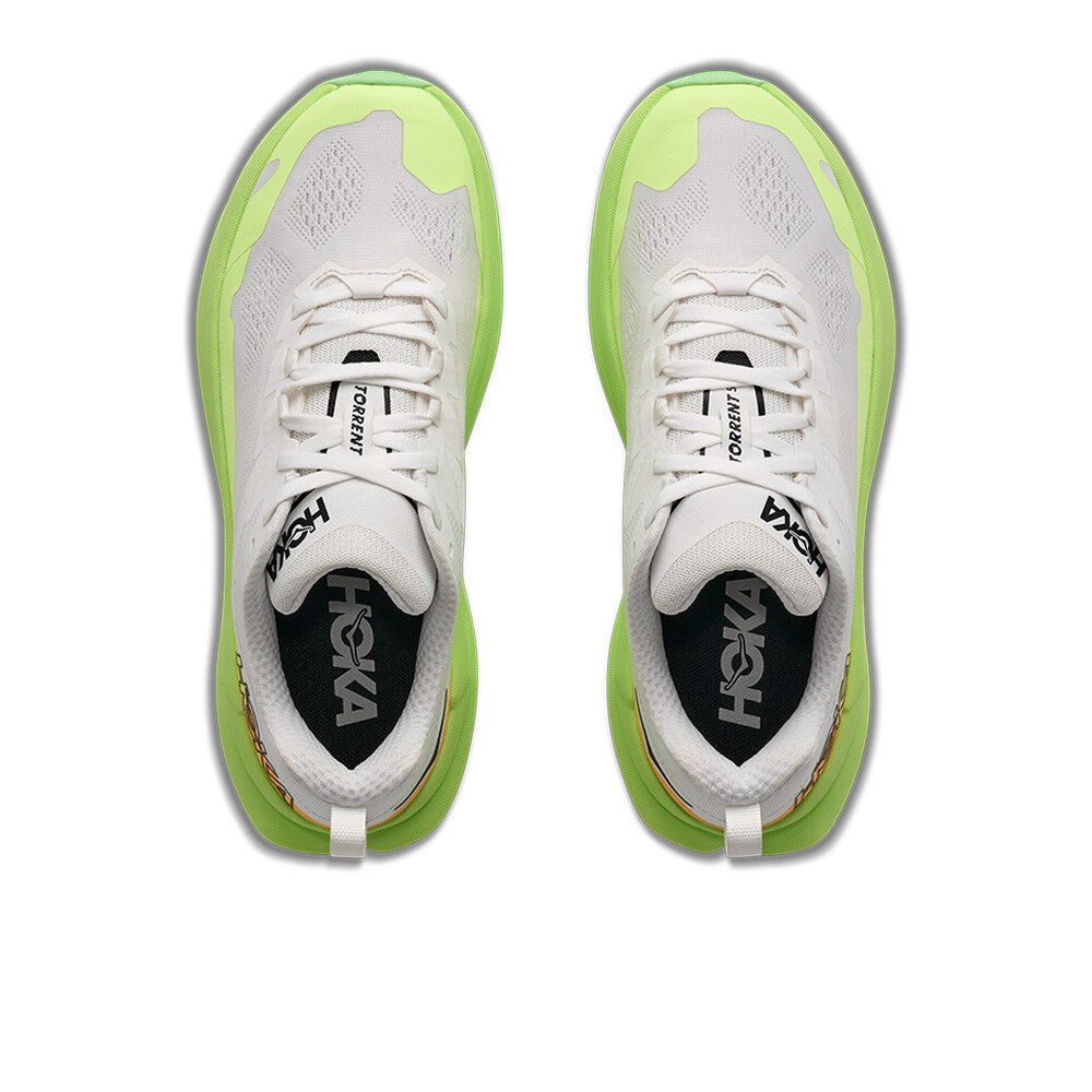 HOKA Torrent 5 Men's Trail Running Shoes - Frost/Neon Yuzu