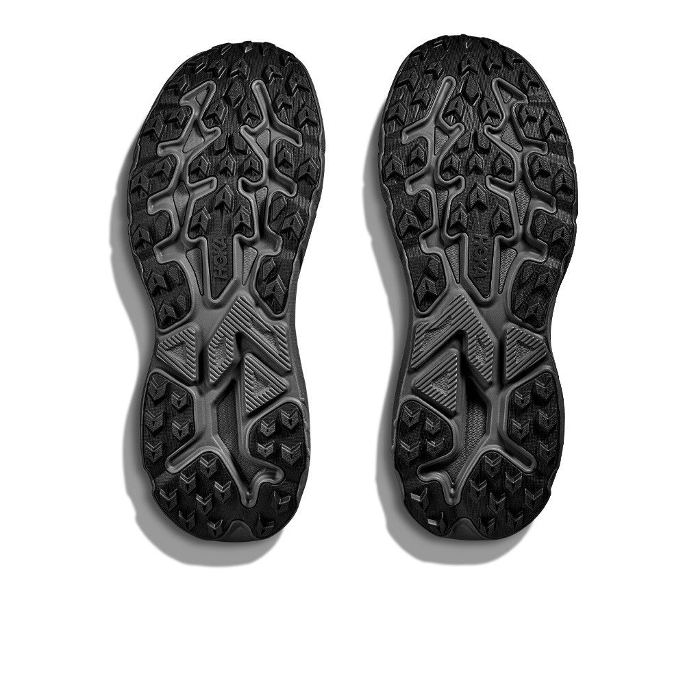 HOKA Challenger 8 Men's Trail Running Shoes - Black/Outer Orbit