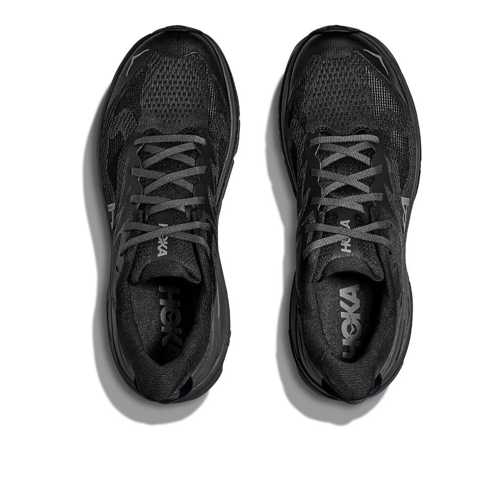 HOKA Challenger 8 Men's Trail Running Shoes - Black/Outer Orbit