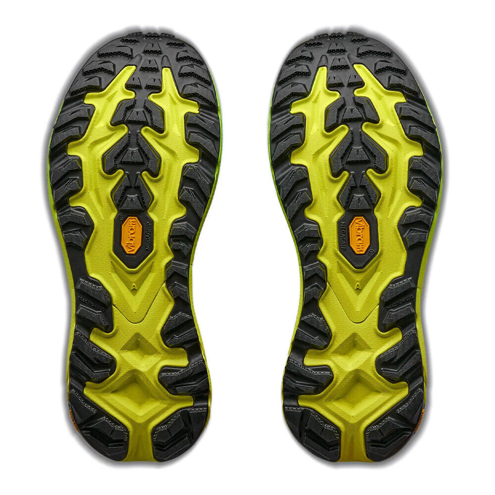 HOKA Mafate 5 Men's Trail Running Shoes - Frost/Hoka Citrus