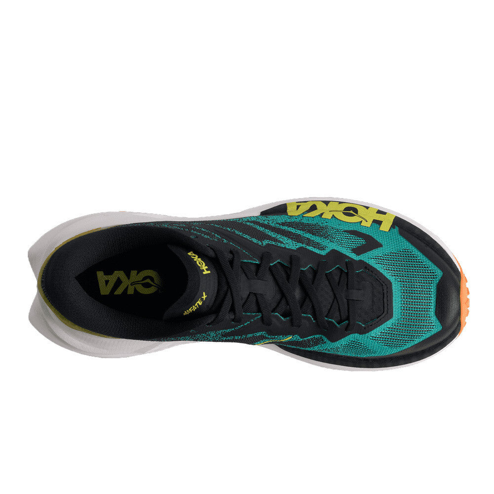 HOKA Mafate X Men's Trail Running Shoes - Black/Green