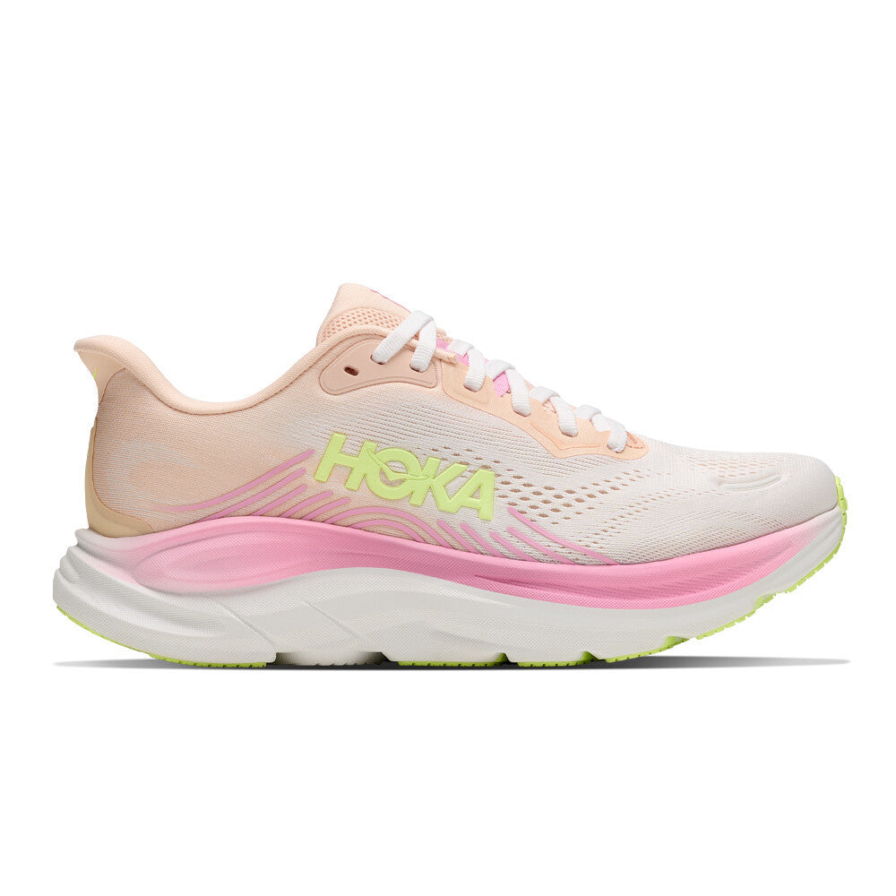 HOKA Clifton 11 Women's Running Shoes - Tangerine/White