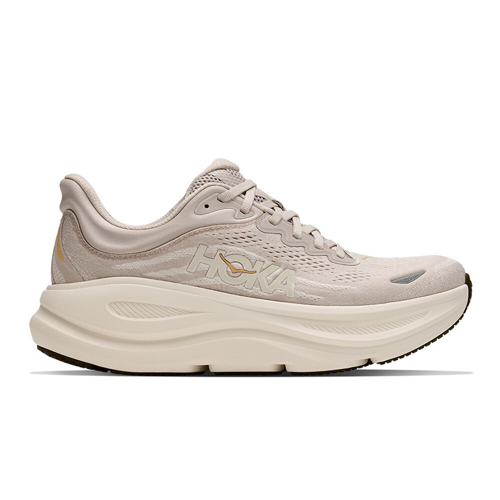 HOKA Bondi 9 Women's Running Shoes - River Rock Grey