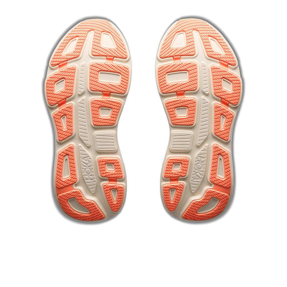 HOKA Bondi 9 Women's Running Shoes - River Rock Grey/Mineral Ore