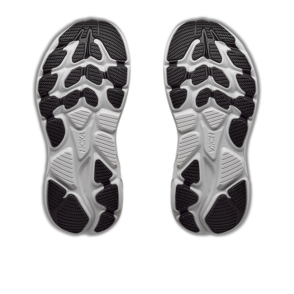 HOKA Junior Clifton 10 Running Shoes - Black/Yellow (HOK3692)