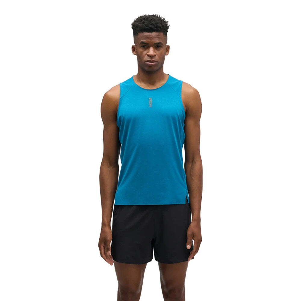 HOKA EveryRun Men's Vest - Night Glow Blue