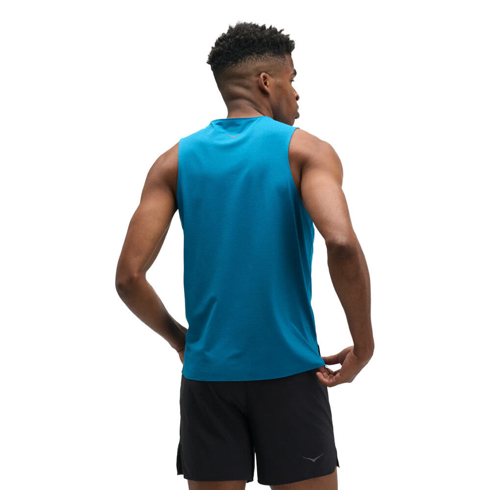 HOKA EveryRun Men's Vest - Night Glow Blue