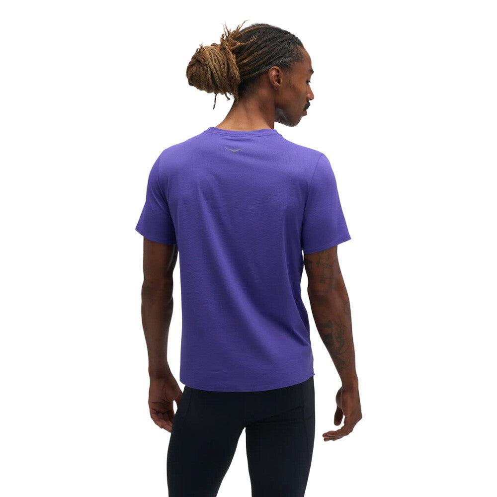 HOKA EveryRun Men's T-Shirt - Cosmic Purple