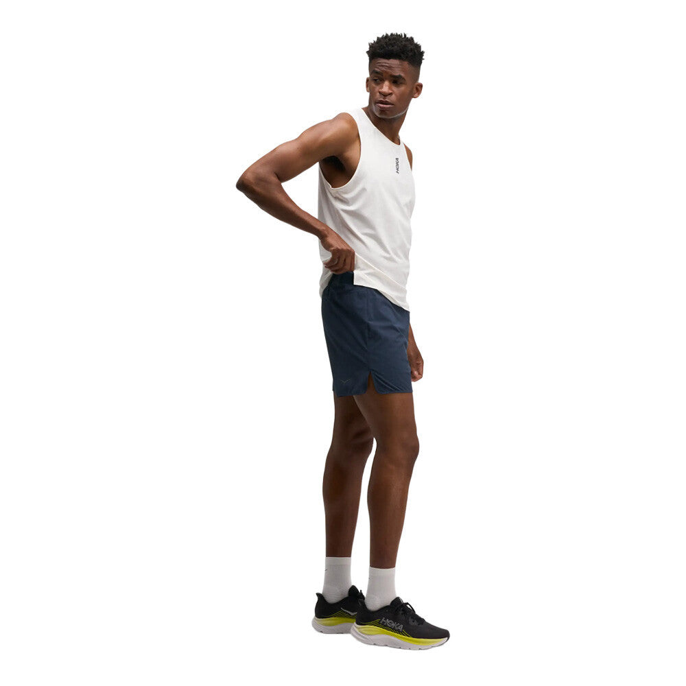HOKA Glide 5 Inch Brief-Lined Men's Running Shorts - Varsity Navy