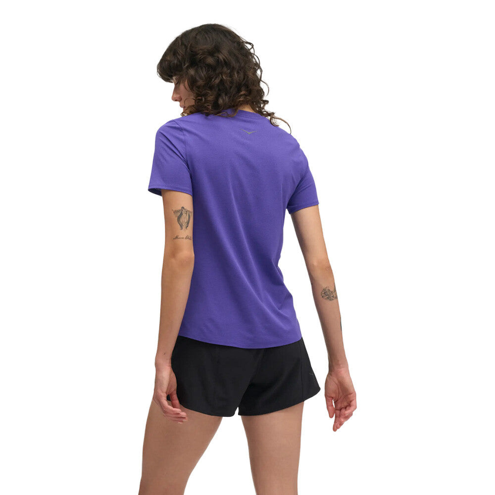 HOKA EveryRun Women's T-Shirt - Cosmic Purple