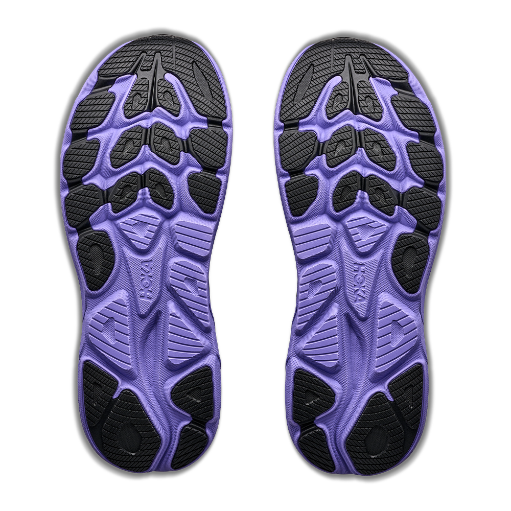 HOKA Clifton 11 Men's Running Shoes - Black/Purple