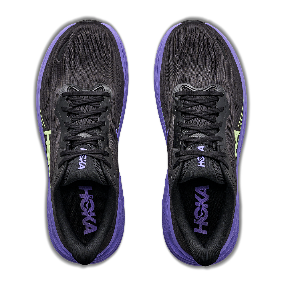 HOKA Clifton 11 Men's Running Shoes - Black/Purple
