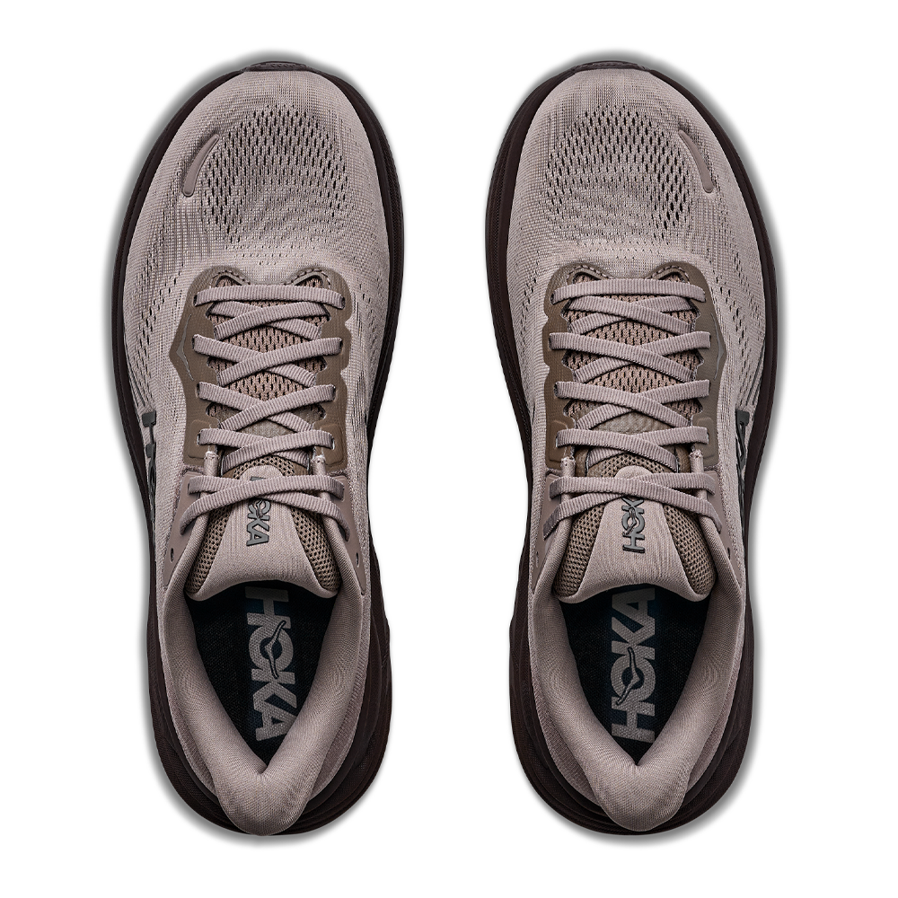HOKA Clifton 11 Men's Running Shoes - Boulder Grey/Pebble Grey