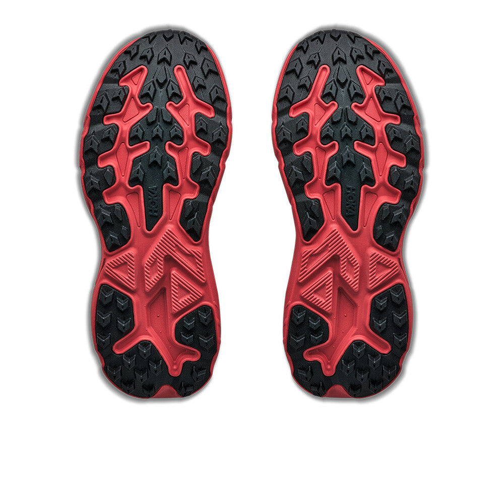 HOKA Challenger 8 Women's Trail Running Shoes - Alabaster/Burnt Red