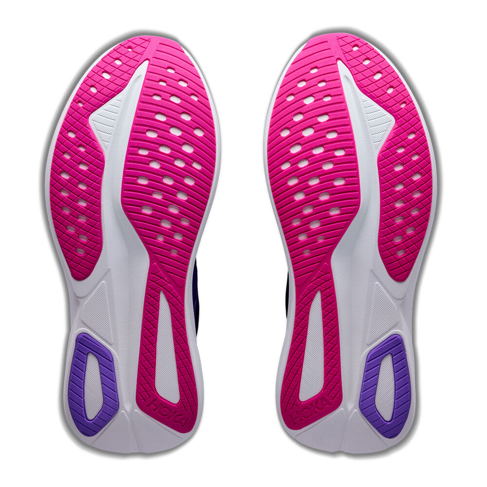 HOKA Mach 7 Women's Running Shoes - Carbon Black/Cosmic Purple