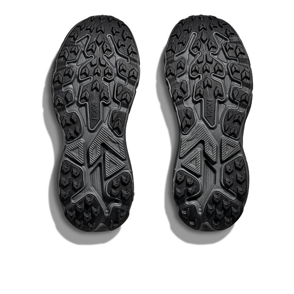 HOKA Challenger 8 Women's Trail Running Shoes (D Width) - Black/Outer Orbit